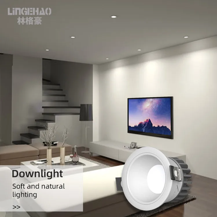 Fashion Energy Saving Lamp Dimmable Recessed Adjustable Stage Home Hotel Spotlight 12W Led Spot Light