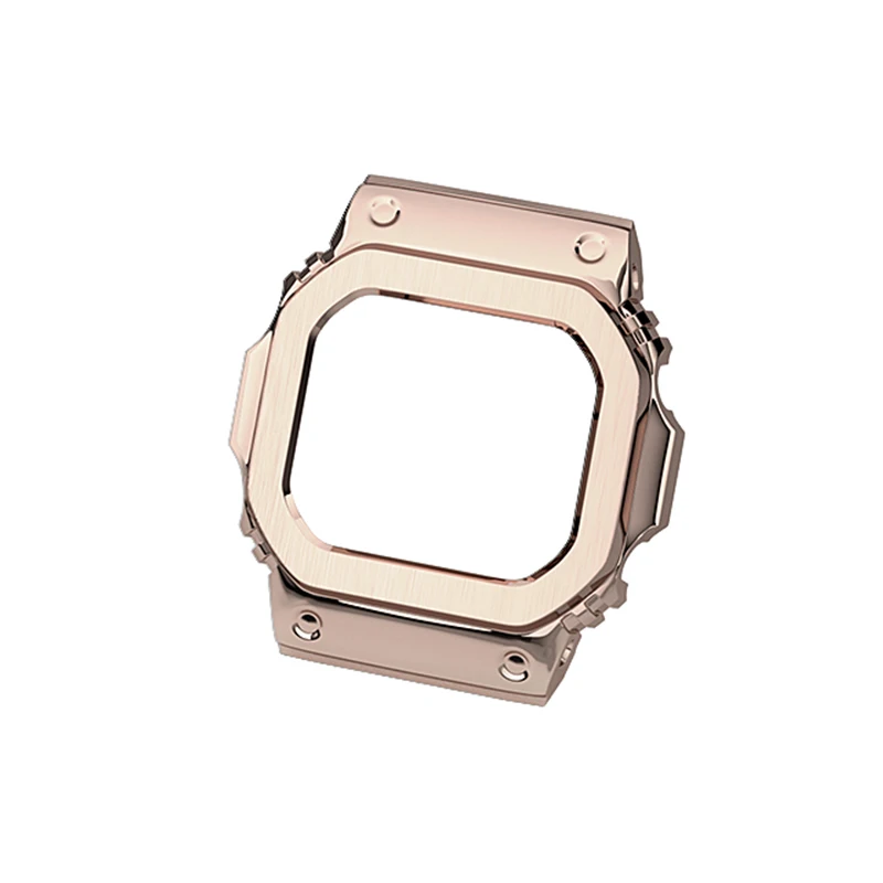 Giencreatives 2022 деликатес Щепка 316L стальной Модифицированный Корпус часов Ремешок Запчасти для объектива с оптическими зумом Casio Gshock DW5600 Сменные аксессуары чехол