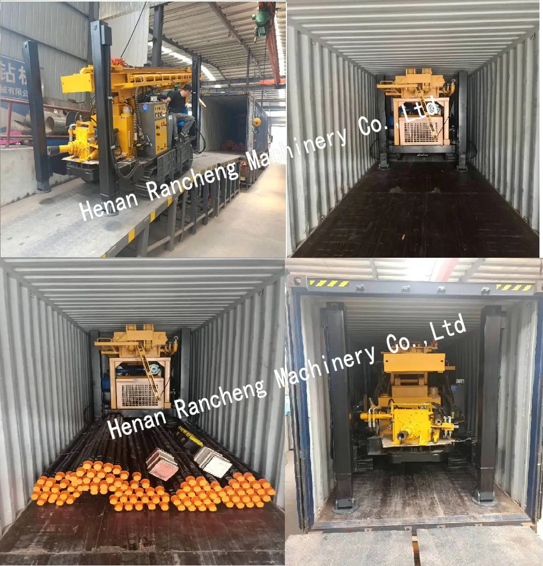 RC350C Geothermal Well Multi-function Drilling Rig Machine Water Well Drilling Machine for Sale Philippines Rotary Engine Diesel
