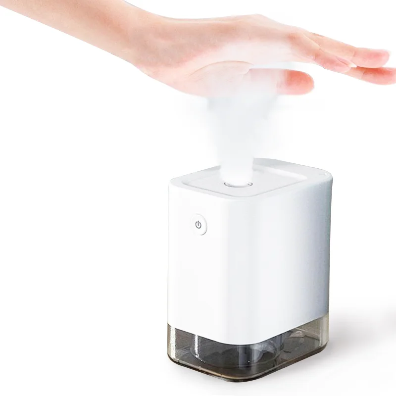 Desktop Rechargeable Touchless Dispenser Spray Automatic Alcohol Dispenser With Stand