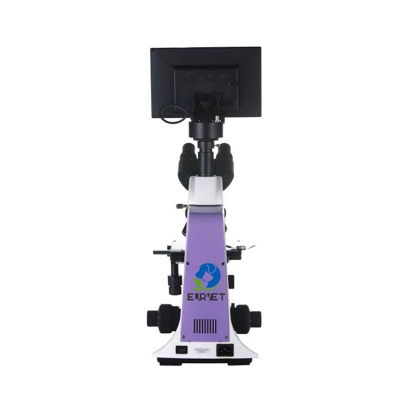 EUR PET  Factory Price Industrial Digital Scanning Electron Binocular Microscope With Lcd Screen Veterinary Equipment