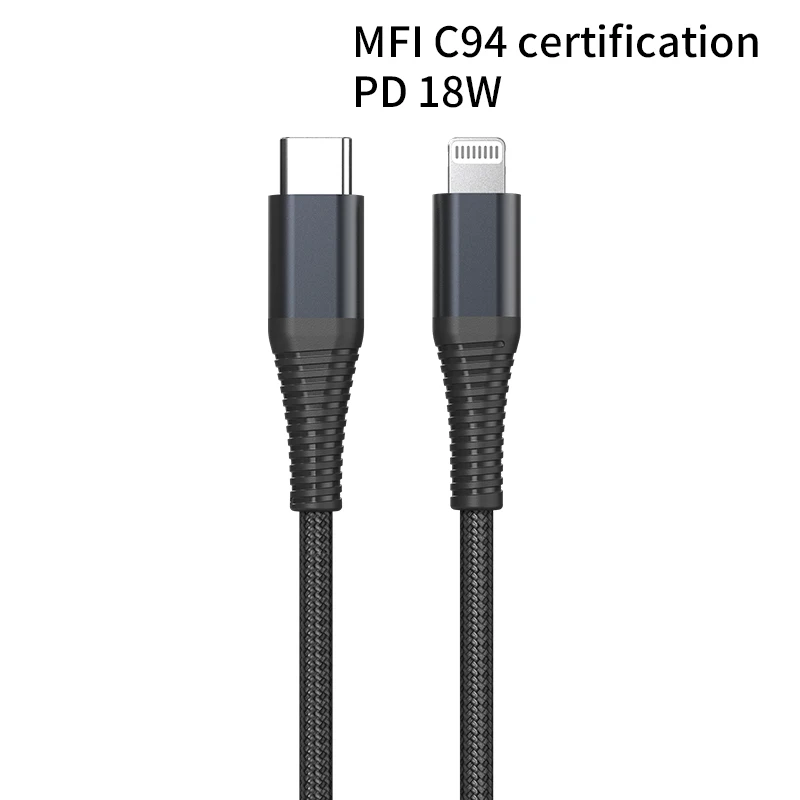 20W PD fast charging 1m 2m OEM service foxconn usb iphone cable original