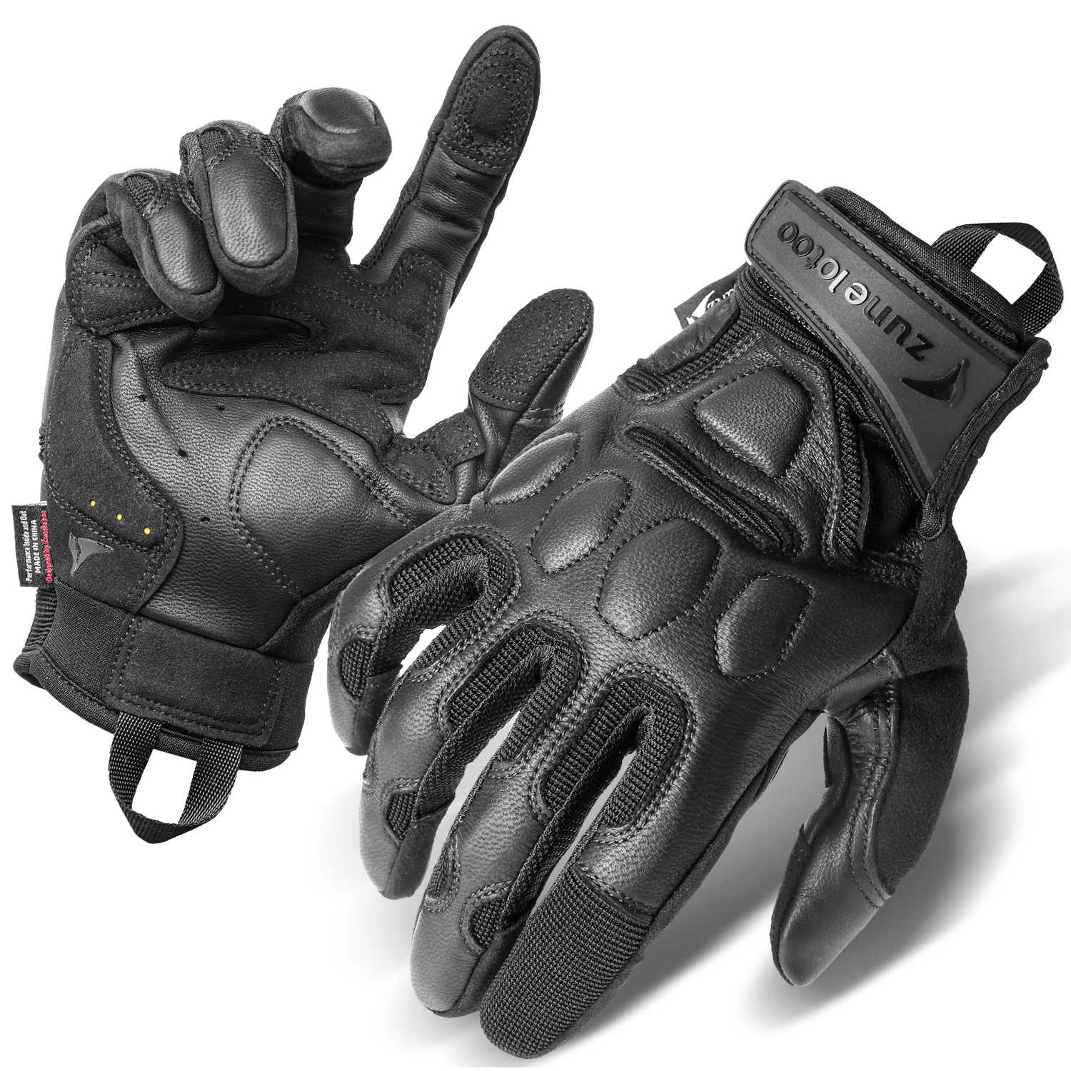 Zune Lotoo XRD Sheepskin Sports Gloves Half & Full Finger Breathable Touch Screen Tactical Gloves Cycling Motorcycle Gloves