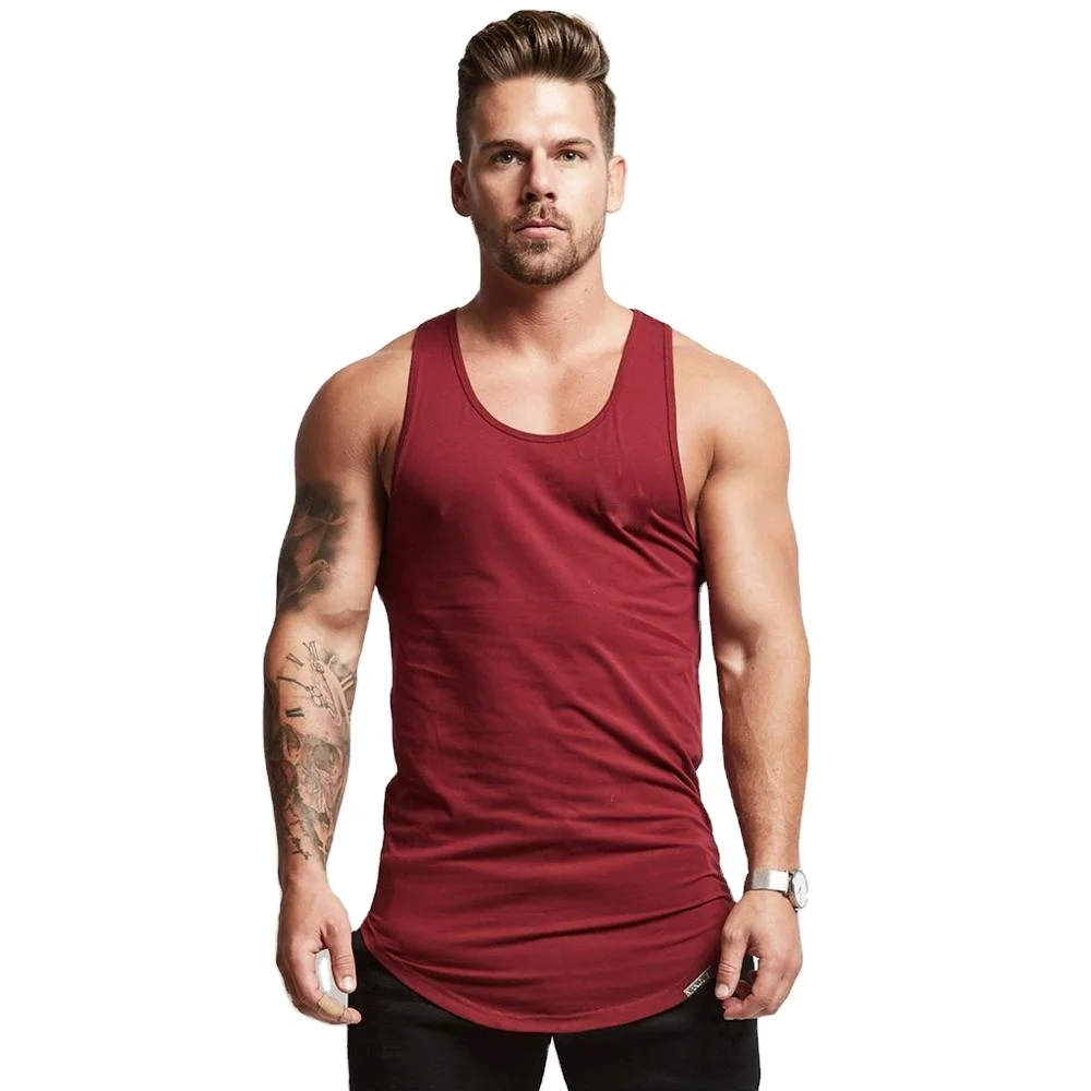 Custom Logo Tank Tops Wholesale Gym Tank Top Men Camo Stringer Vest Tank Top Men Custom Mens Running Singlet