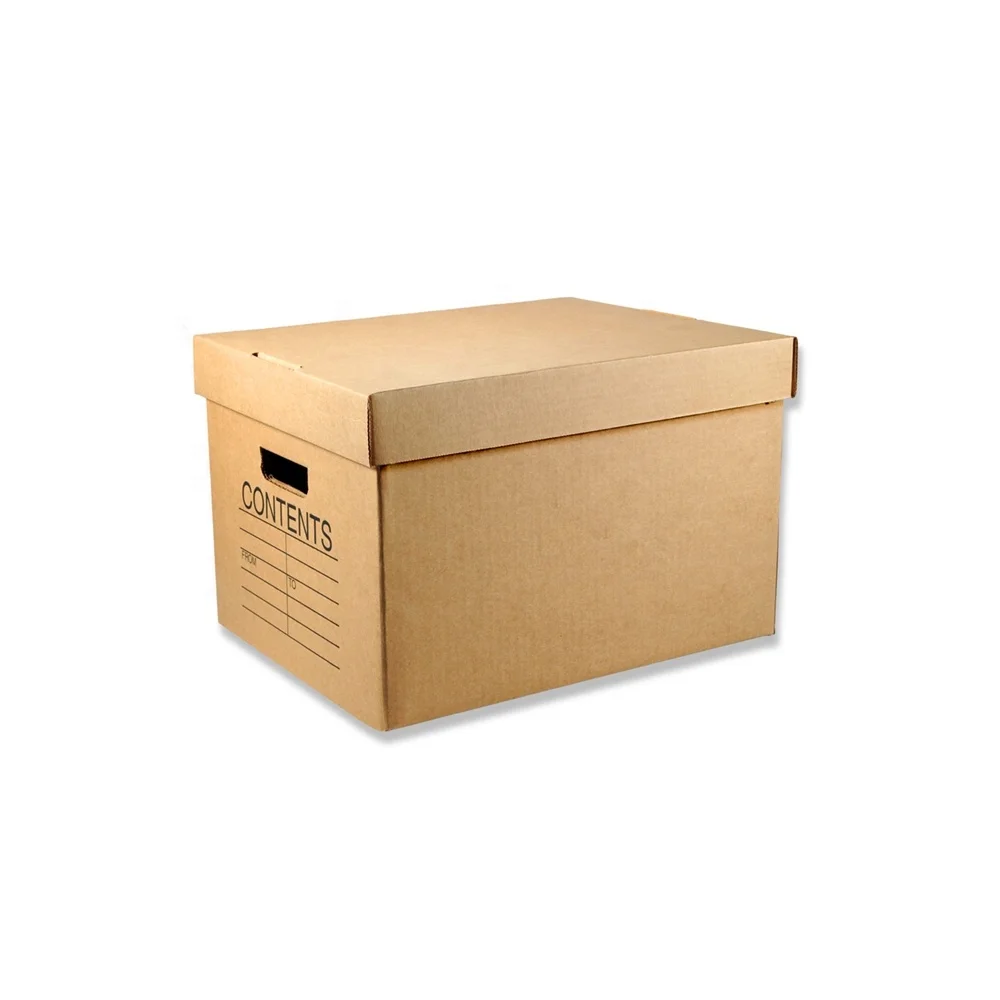 FILE Standard Set-Up Lift-Off Lid Letter Magazine Storage Boxes