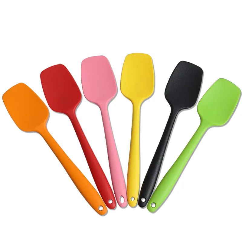 Kitchen silicon spatulas silicone household food grade baking & pastry blade tools for jam and cream