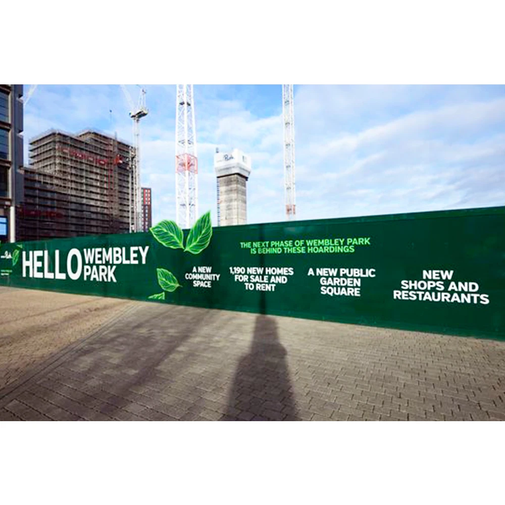 Banner Large Size Custom Digital Printing Training Team Building Usage Fence Mesh Flex Banner