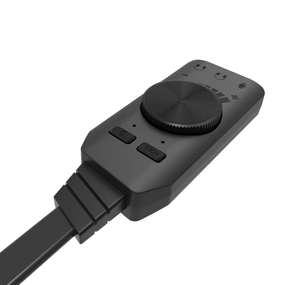  Виртуальная звуковая карта 7.1CH USB внешняя 3 5 мм наушники аудио интерфейс для компьютерной звуковой