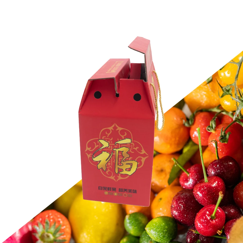 Sweet fresh Pitahaya fruit shipping carton packaging box packing dragon fruit export boxes cartons box for fresh fruit
