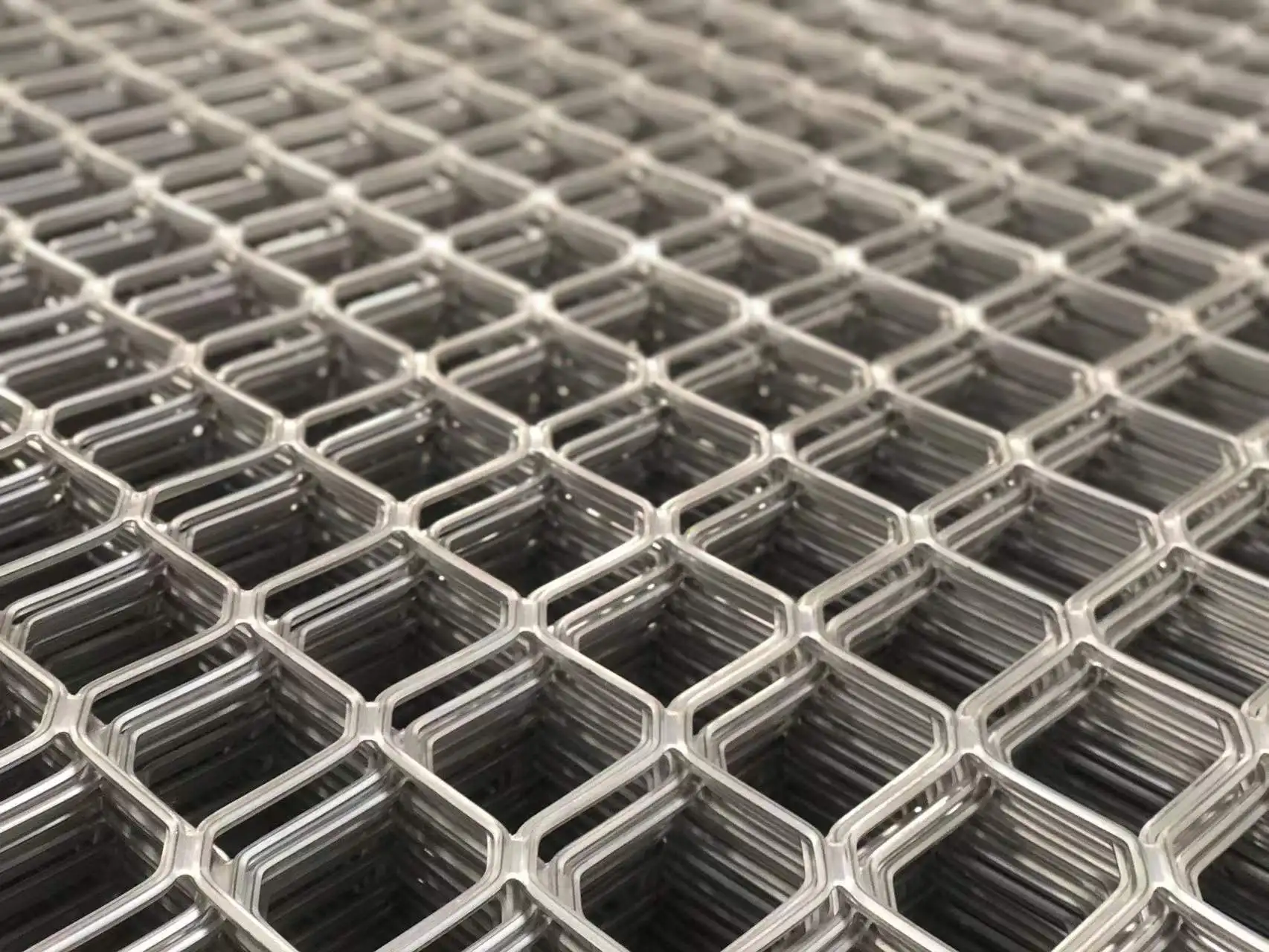 Hotsale High Security Sheet Cladding Diamond Hole Grill Aluminum Expanded Metal Mesh