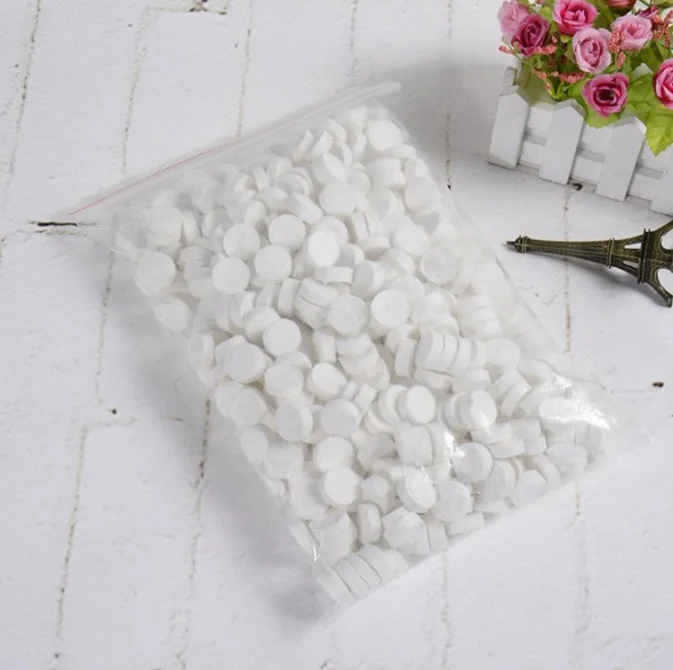 In stock 100 Counts Biodegradable 100% Viscose Towel Compressed Tissue Disposable Towels Custom Mini Pocket Tissues