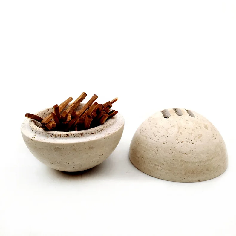 HZX Buddha Ramadan retro Sphere Middle East arabic Aroma gift wholesale holder fragrance Aromatherapy ball incense burner