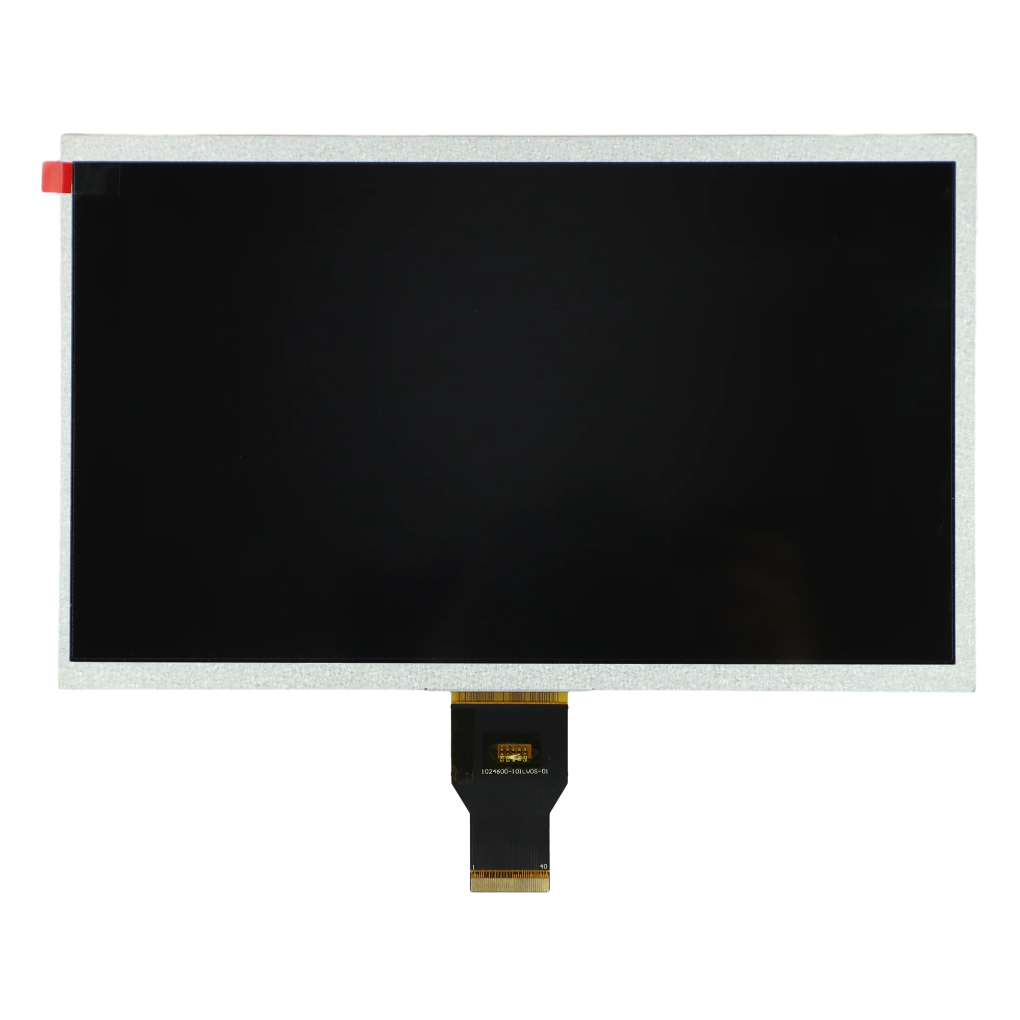 10.1 inch TFT LCD screen high resolution 1024*600 40 pins LVDS interface display panel