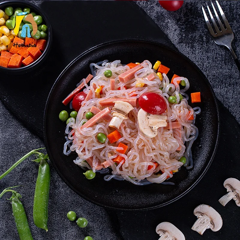 Бесплатный образец низкий уровень углерода вкусная здоровая влажная Конжак сиратаки рамен лапша паста
