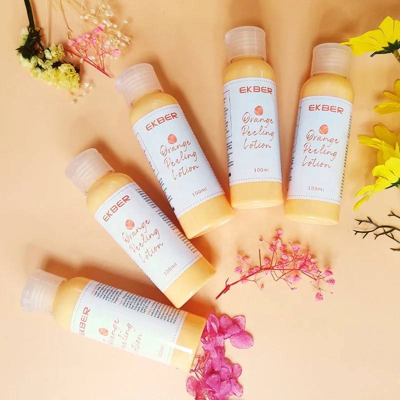 High Quality Vitamin C Lightening for Black Skin Luxury Moisturizing Nourishing Orange Peeling Whitening Body Lotion