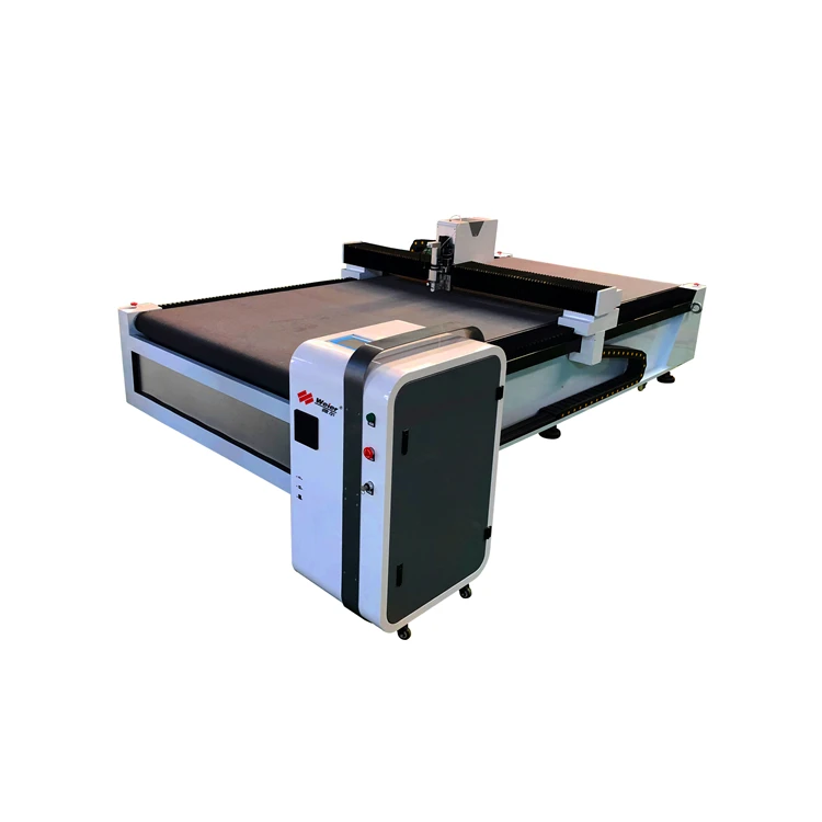 Printed Fabric Clothing CNC Round Knife Garment Pattern Cutting Machine Price