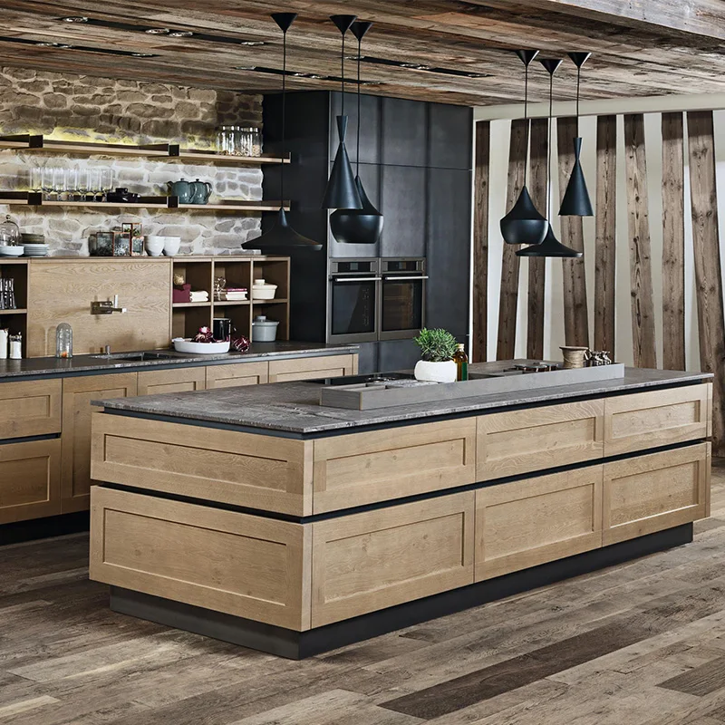 China factory high quality kitchen cabinets modern design shaker style cabinet kitchen