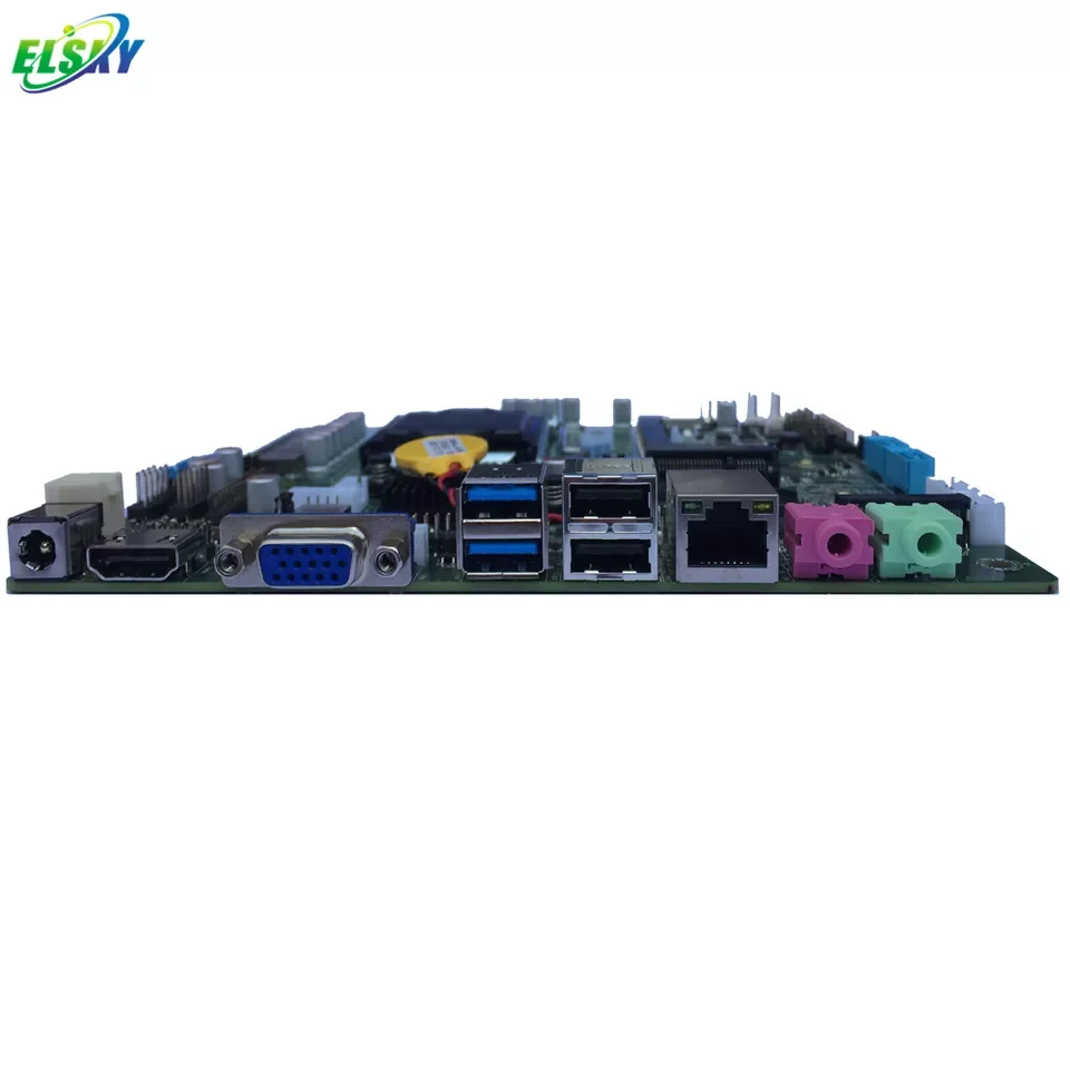 Support 6th 7th Gen i3  i5-7500 i7 CPU 4K 60Ghz FCLGA1151 Chipset H110 motherboard Mini ITX for Desktops