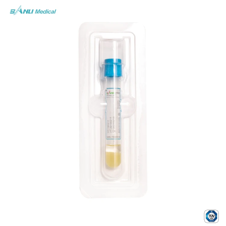 PRP collection tubes ACD HA sodium citrate and gel CE