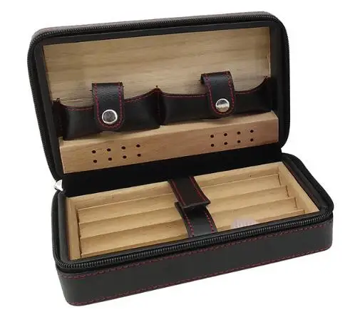  Высококачественная кожаная коробка для сигар cohiba