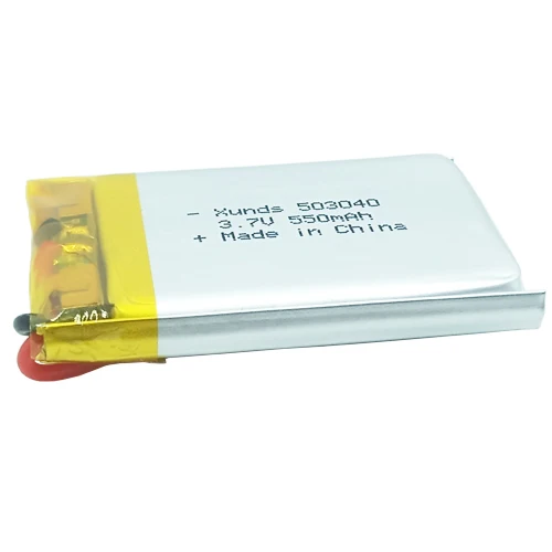 550mAh 3.7v lipo battery cells  for electric car rechargeable lithium polymer ion 503040