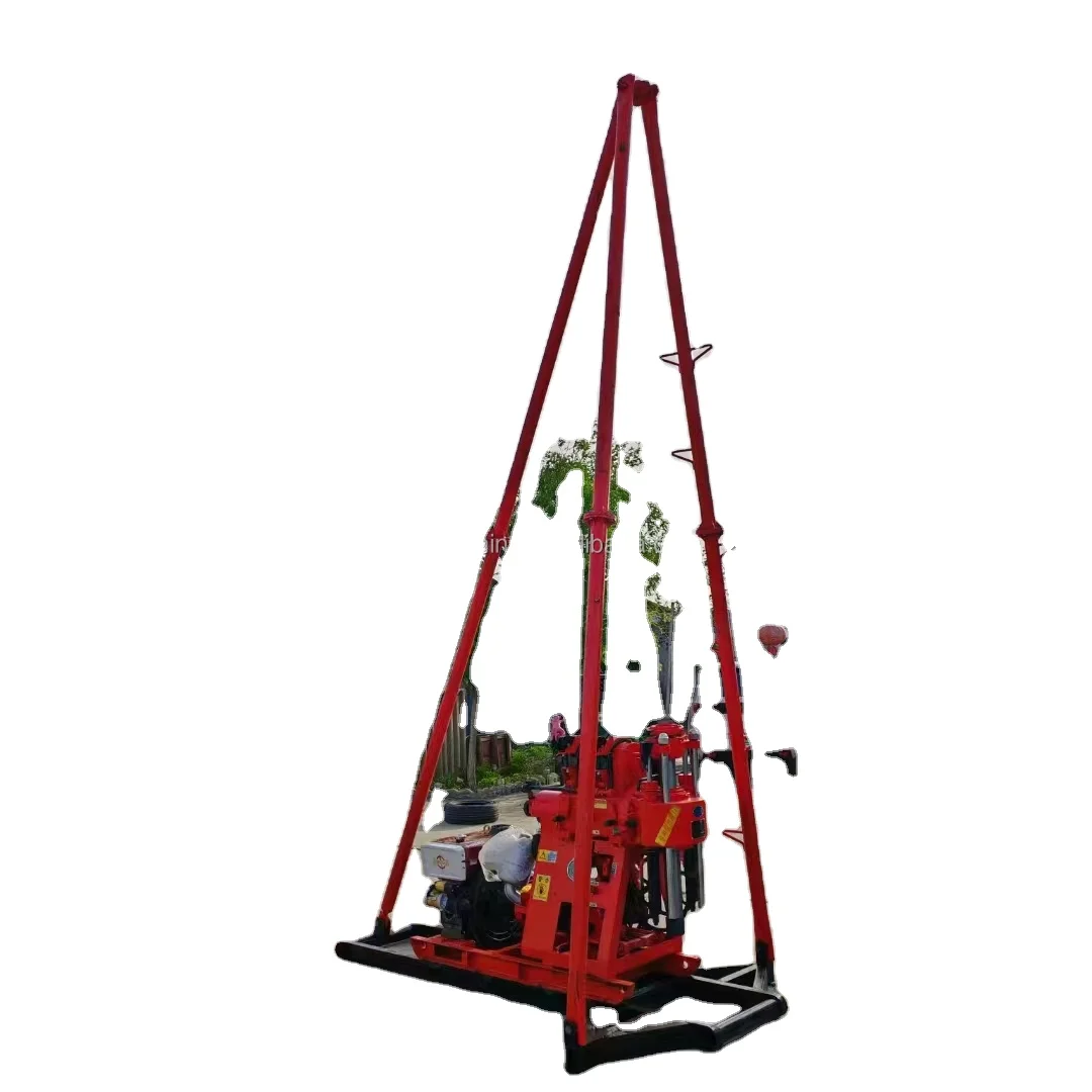 Cheap price diesel engine drilling machines 200m mining rock drill machine for mining