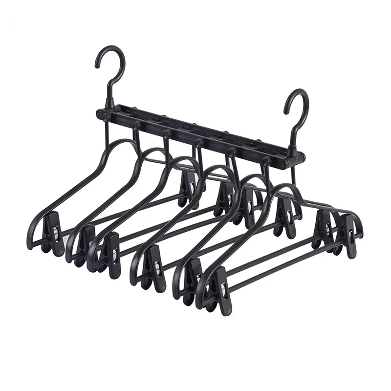 Multifunctional folding hangers for household clothes drying rack clothes drying machine pants rack