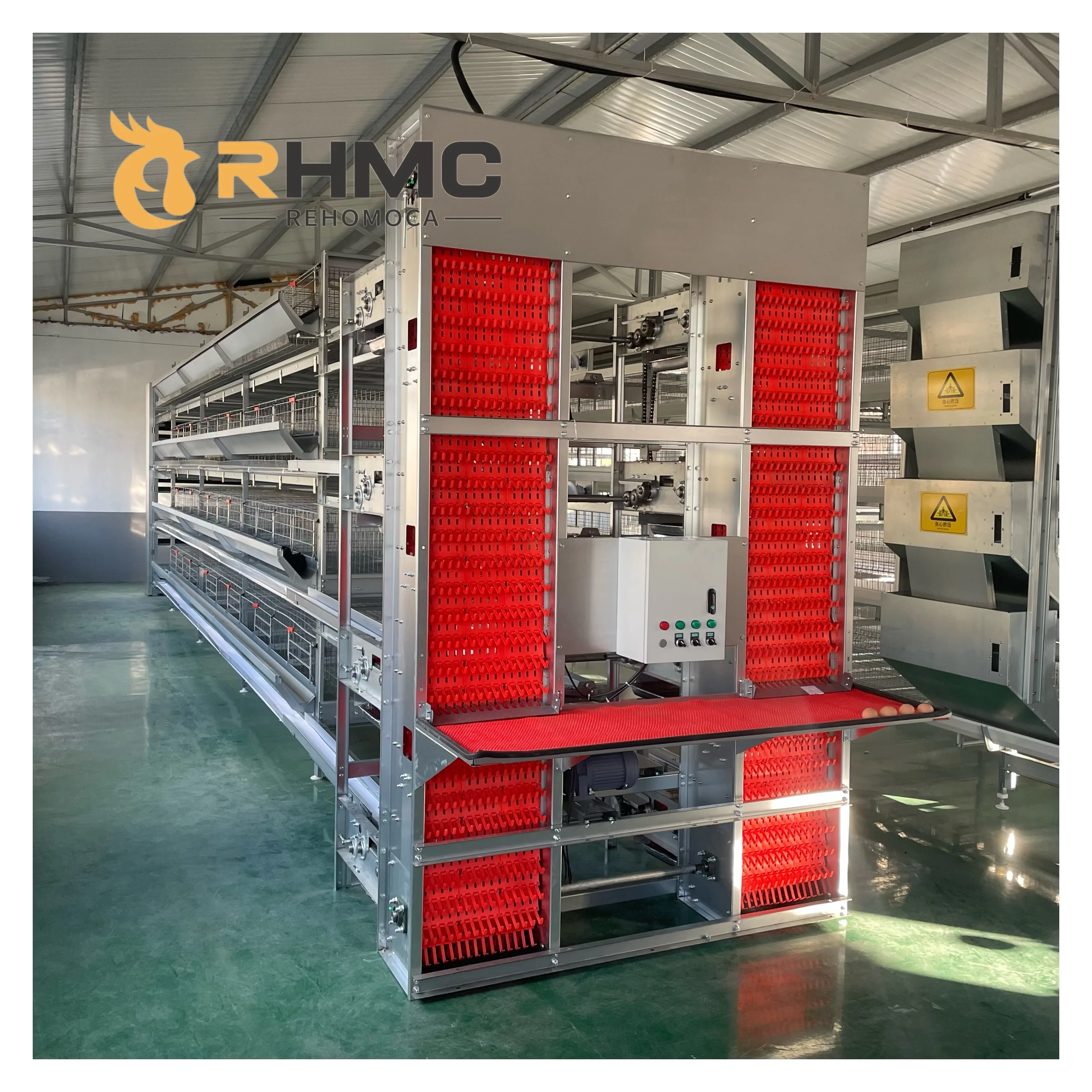 Фабрика RHMC сельскохозяйственное оборудование дизайнерские слойные клетки для кур-несушек птицефабрики