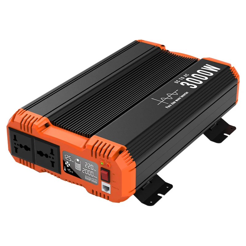 Hot Sale 3000W DC/AC Inverter Universal Car Accessory for Solar Systems Vehicle Tools 24V 48V to 220V Inverter