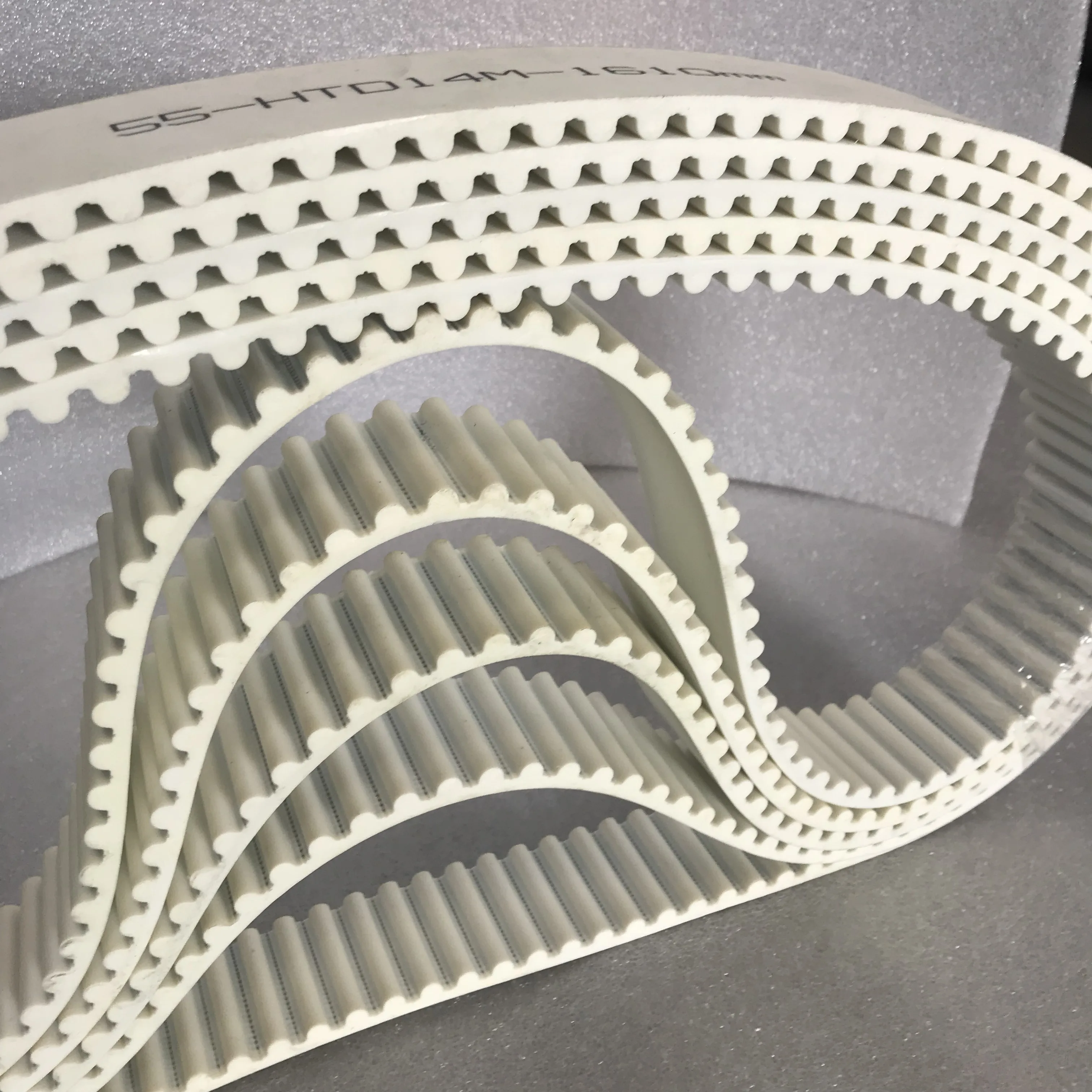 Промышленный стандартный односторонний полиуретановый бесшовный Ремень ГРМ HTD14M