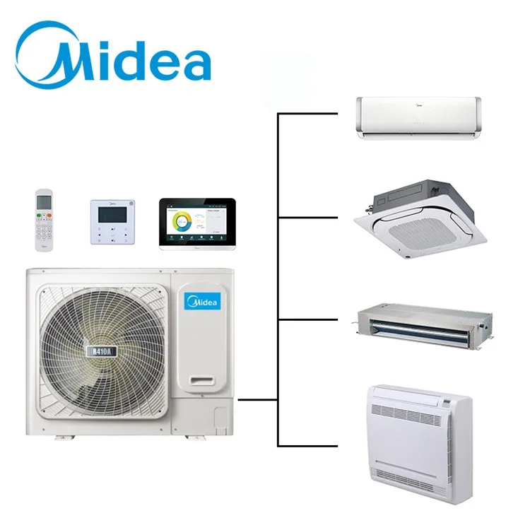 Потолочный канальный вентилятор Midea блок катушки постоянного тока мульти сплит vrf-кассета скрытый инвертный центральный кондиционер