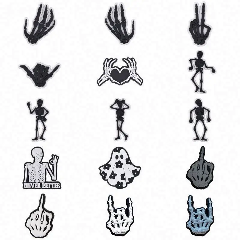 Love wholesale cute Cat maxican flag Butterfly custom anime game bunny clog PVC shoe charms for straw topper Cro c