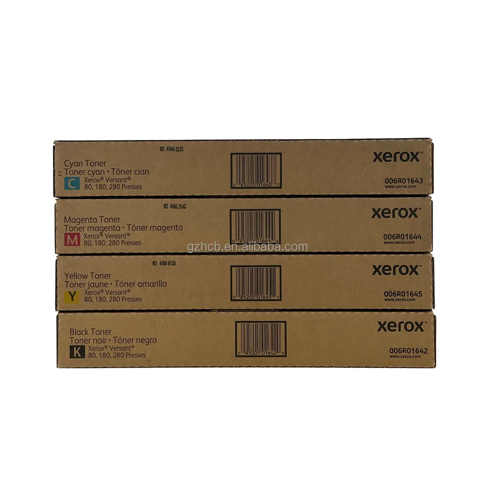 006R01642/43/44/45 Original US version For Xerox Versant 80 180 280 toner cartridge