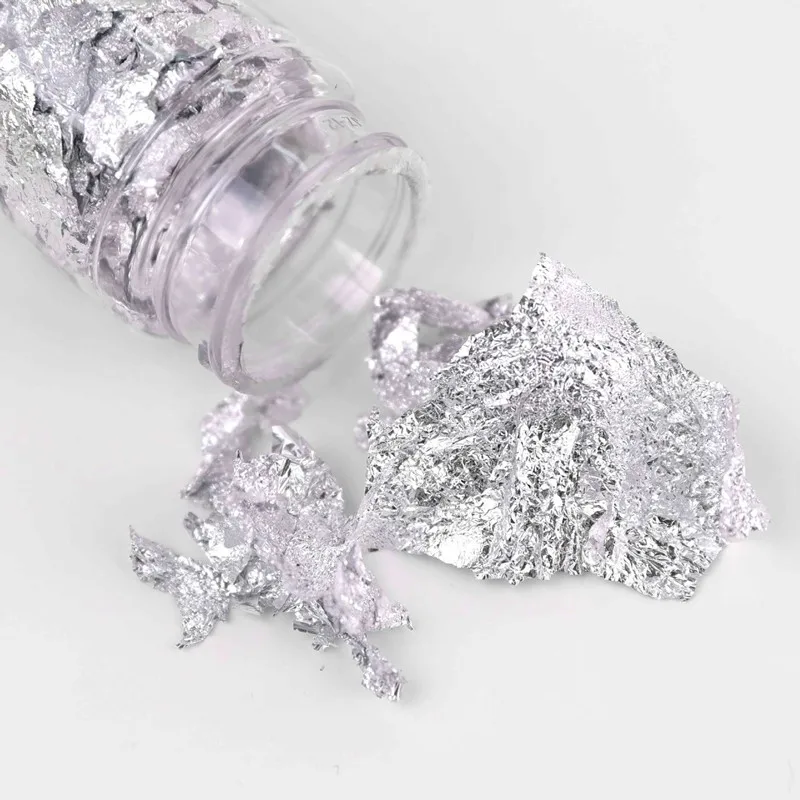 cake decorating tools edible cake decorators gold leaves silver rose gold flakes 2g bottle