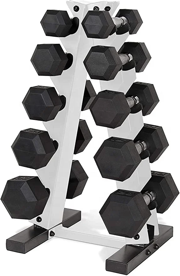 Colorful 5 Pairs  Dumbbell Rack Stand Weight Rack