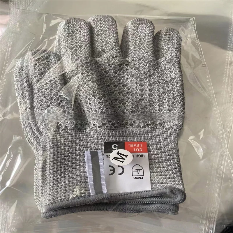 Wholesale Comfortable Cut Resistant Worker Gloves Garden Work ANT5PPE Palm Dipped Safety Gloves Wood Cutting Protective Work