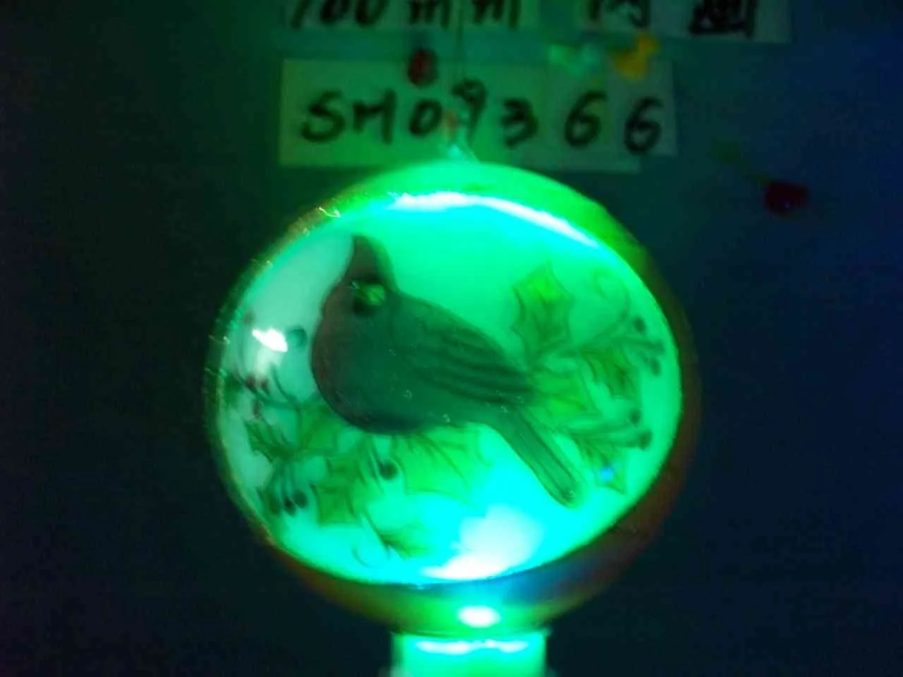 Factory Wholesale 80mm 100mm 120mm Glass Christmas Ball Ornaments Custom Inside-Bottle Painting Snowmen Led Glass Ornament