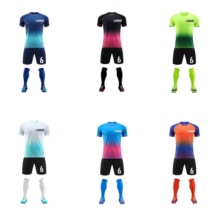 Factory Wholesale Soccer Wear 2024/25 New Season Club Football Uniforms 100%Polyester Top Thailand Quality Soccer Jersey