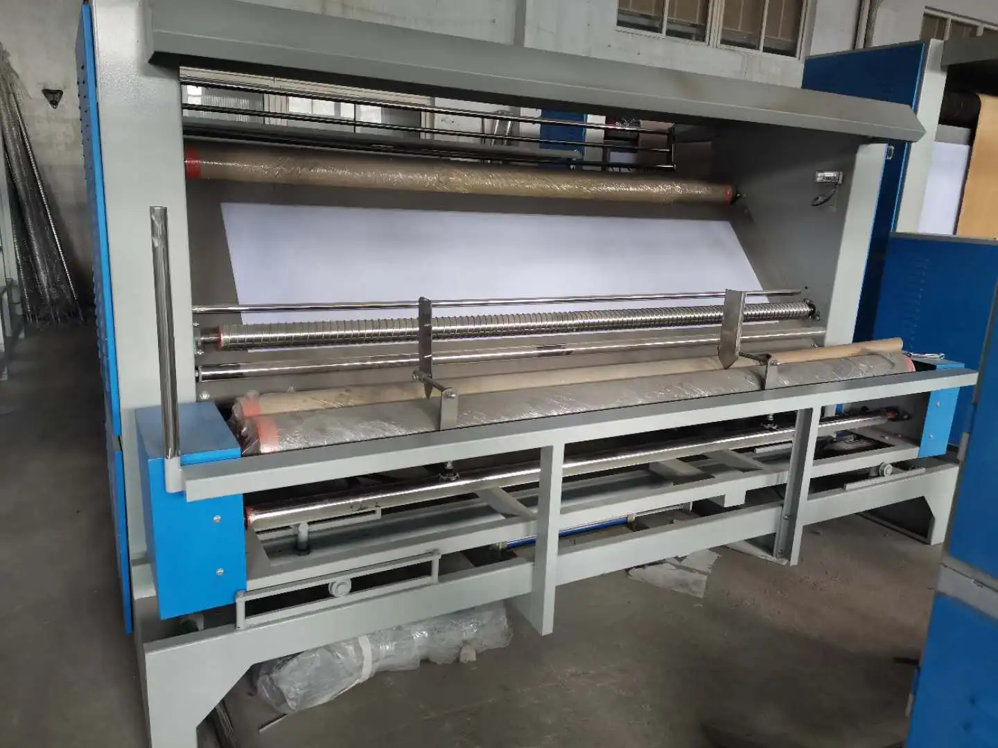 textile machinery fabric winding machine used fabric inspection machines