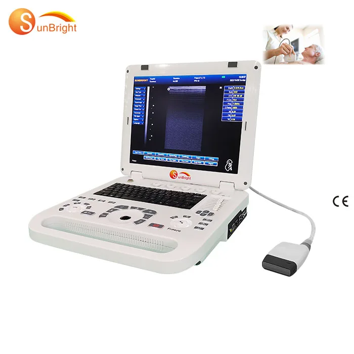 hot selling medical portable 2D 3D scanner machine 2 probe ports usg machine