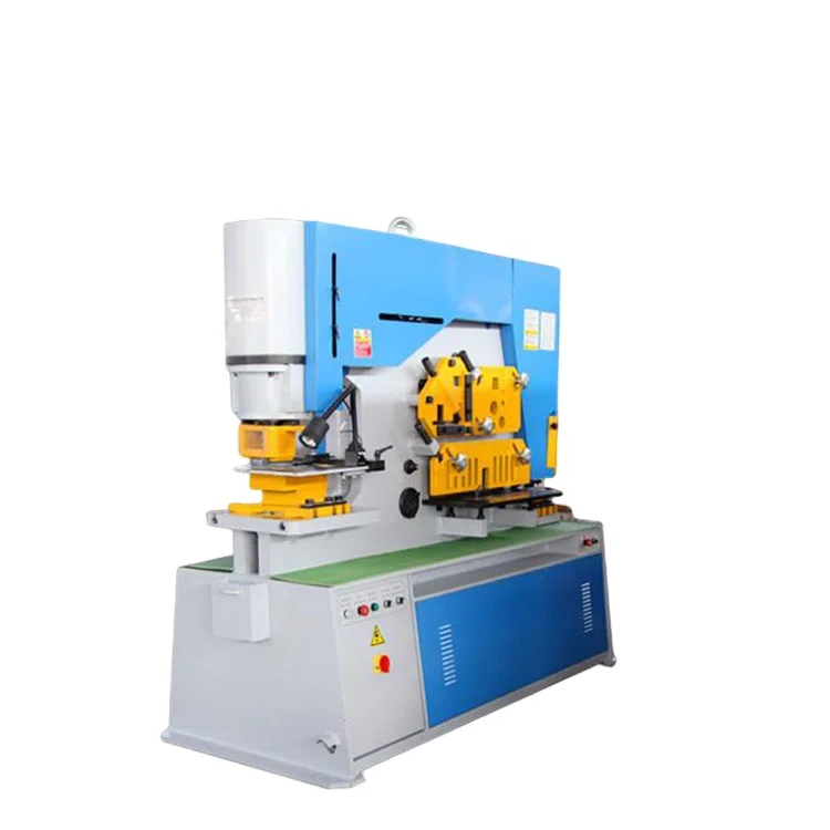 High Quality hydraulic ironworker shearing and punching machine combined CNC iron worker
