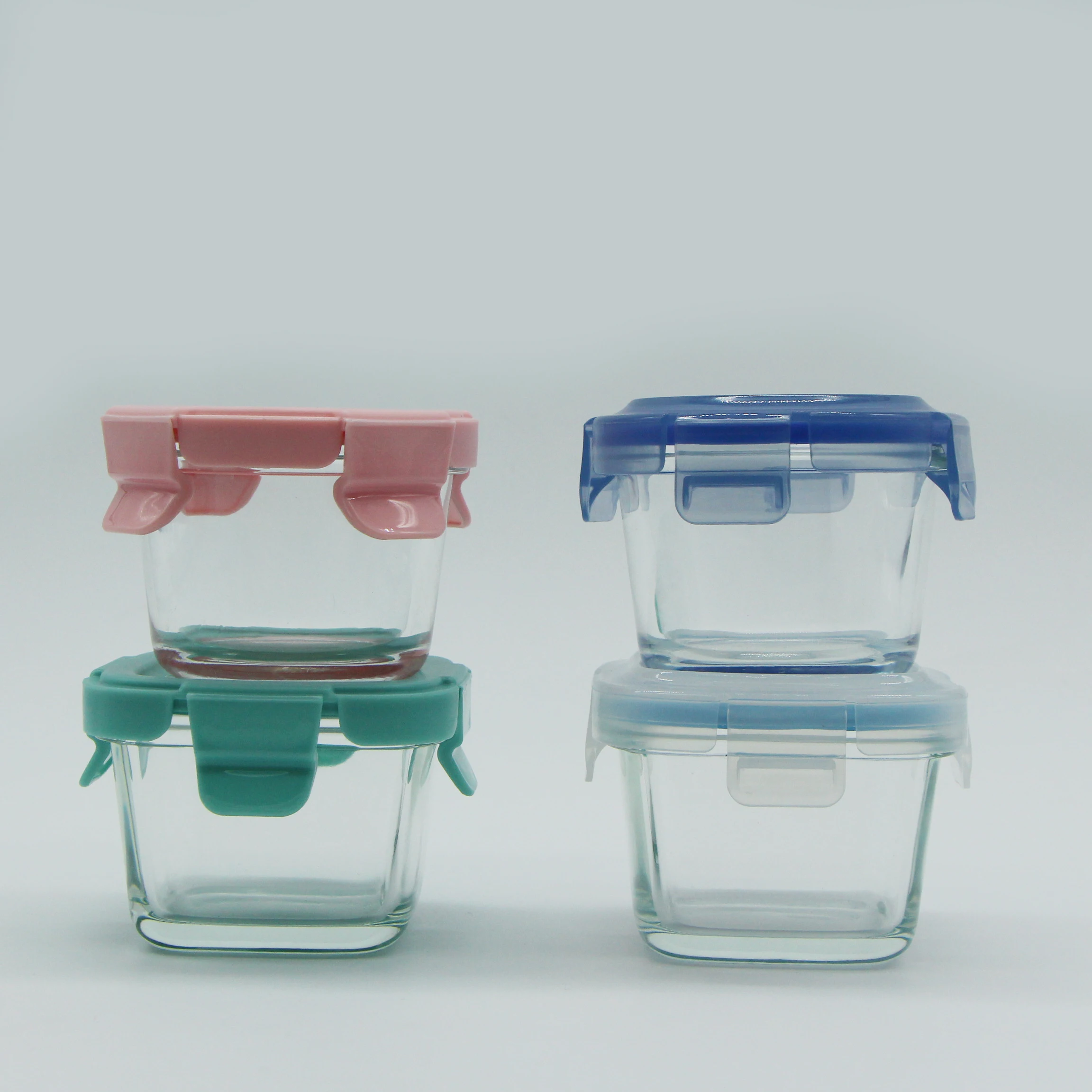Linuo Freezer Safe Glass Baby Food Storage Baby Products Baby Food Container For Kid