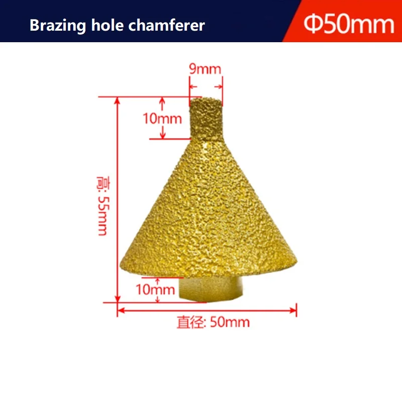 New Arrival Diamond Cone Chamfer Drill Bits for Expanding Holes on Marble Ceramic Tile for Wholesale