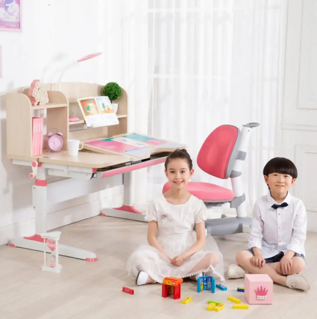 
Kid Srite height adjustable bedroom desk computer ergonomic desk kids modern study desk 