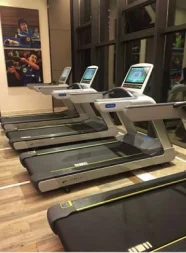 Recommend Commercial Gym Equipment Fitness Treadmill with LCD Display TV Motor Driven Commercial treadmill machine