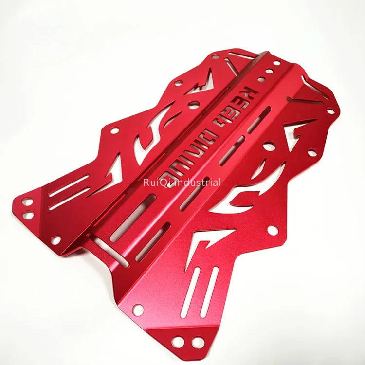 customized 7075 aluminium alloy diving plate bracket stamping bending processing