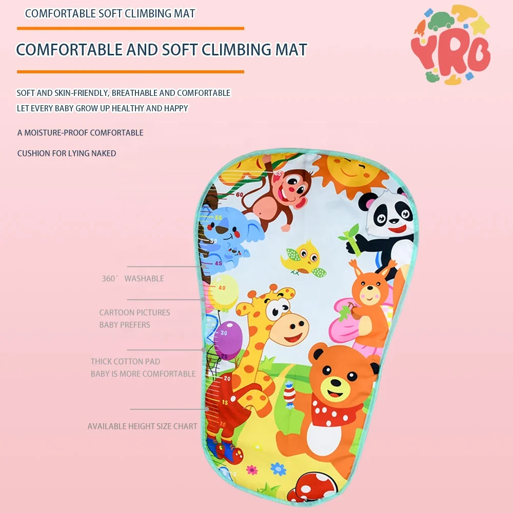 Yrb Wholesale Activity Fitness Sleeping Game Blanket Baby Play Gym Mat Baby Musical Educational Toy Mat with Piano Pedal