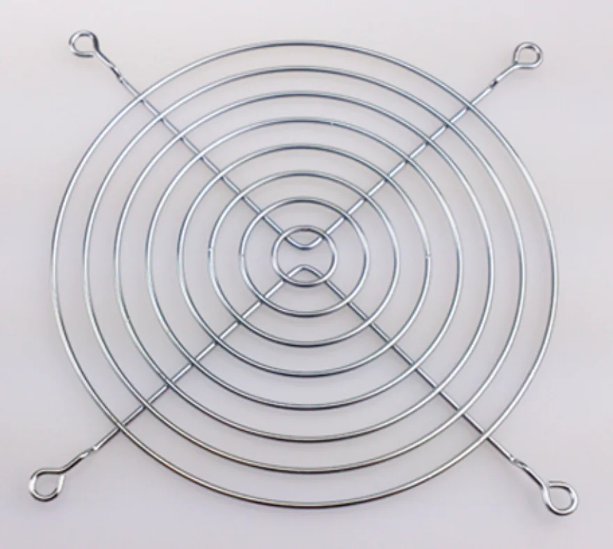 LY-1402 14cm curved net protection stainless steel mesh cover fan round guard safety protection iron