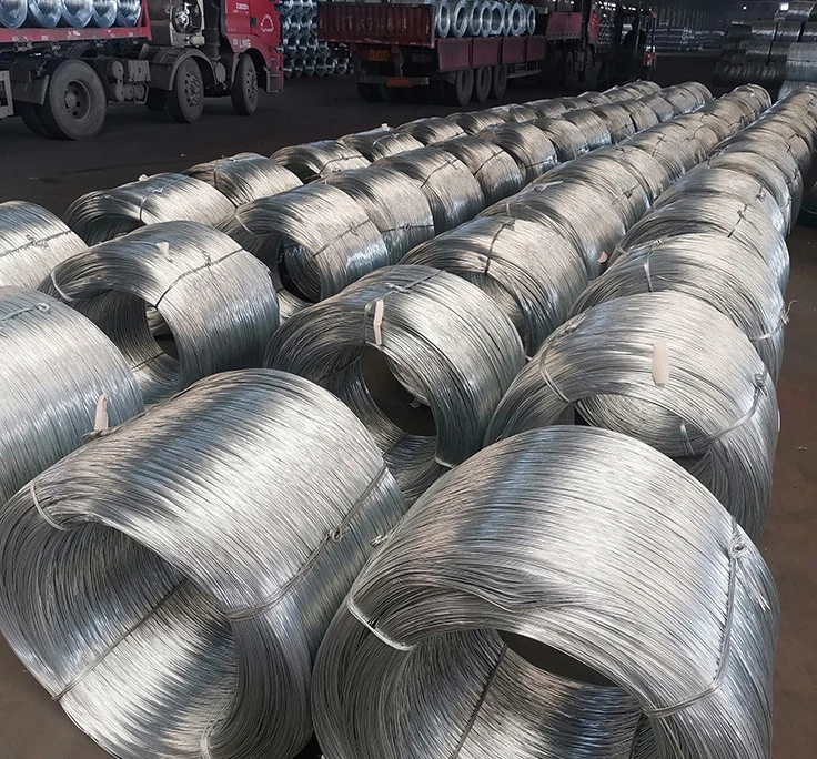 Ms Steel Wire Rod SAE 1008 1006 0.3mm 6.5mm ASTM 14 Gauge Hot Dipped Galvanized Steel Wire