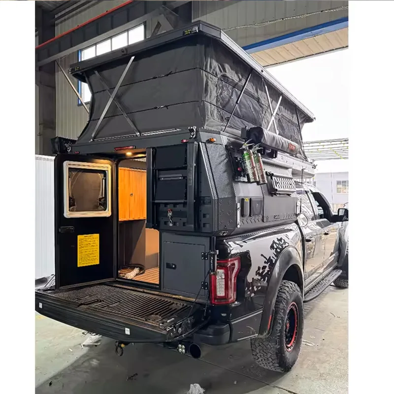 Quality Factory Directly House Off-Road Camping Caravan In China Truck Small Folding Camper